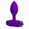 Pretty Love Vibra Butt Plug purple